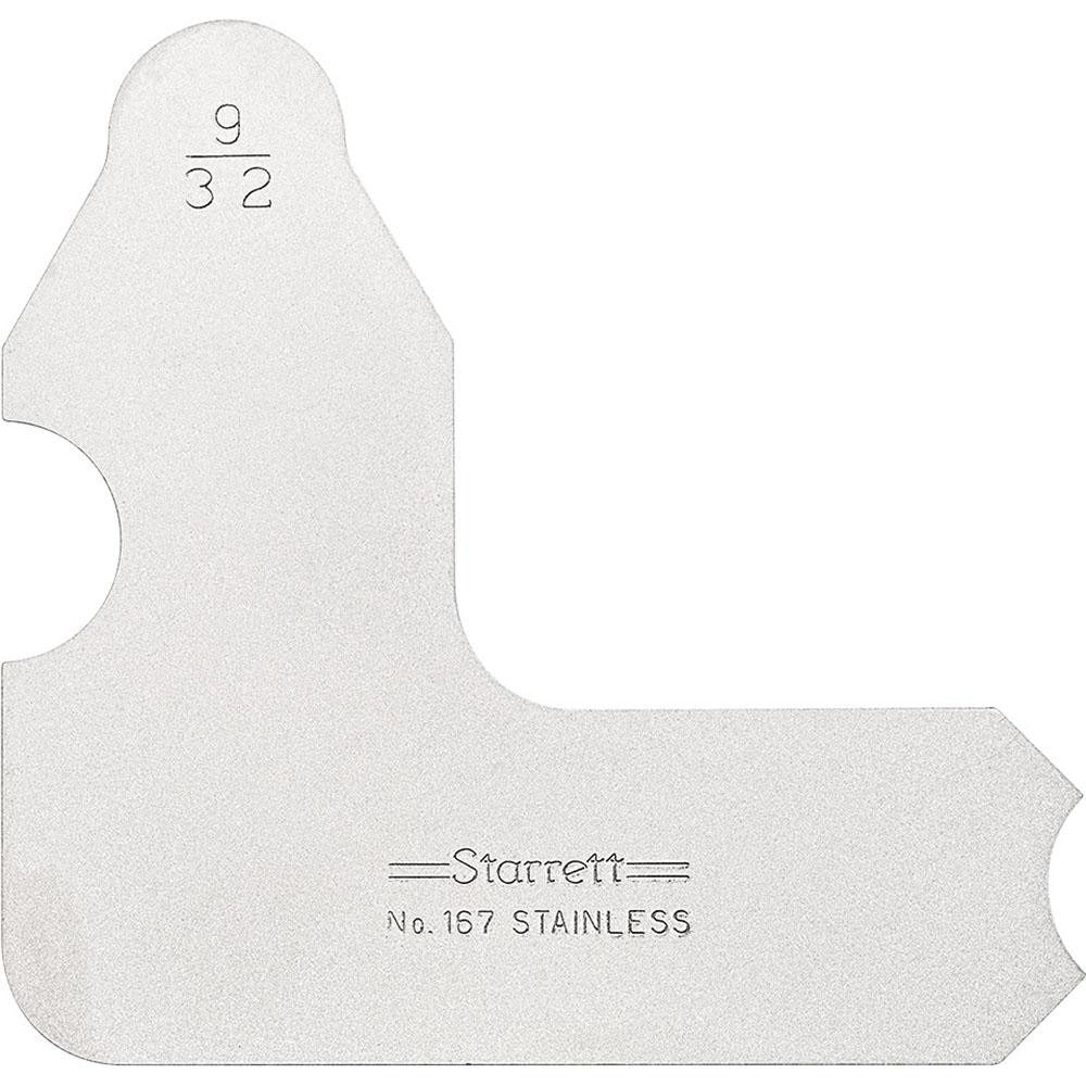 STARRETT Starrett 50638 Radius Gage 9/32 Inch Convex Concave