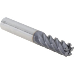 SECO TOOLS Seco 17007010 Corner Radius End Mill 3/8 in 5 Flute Altin