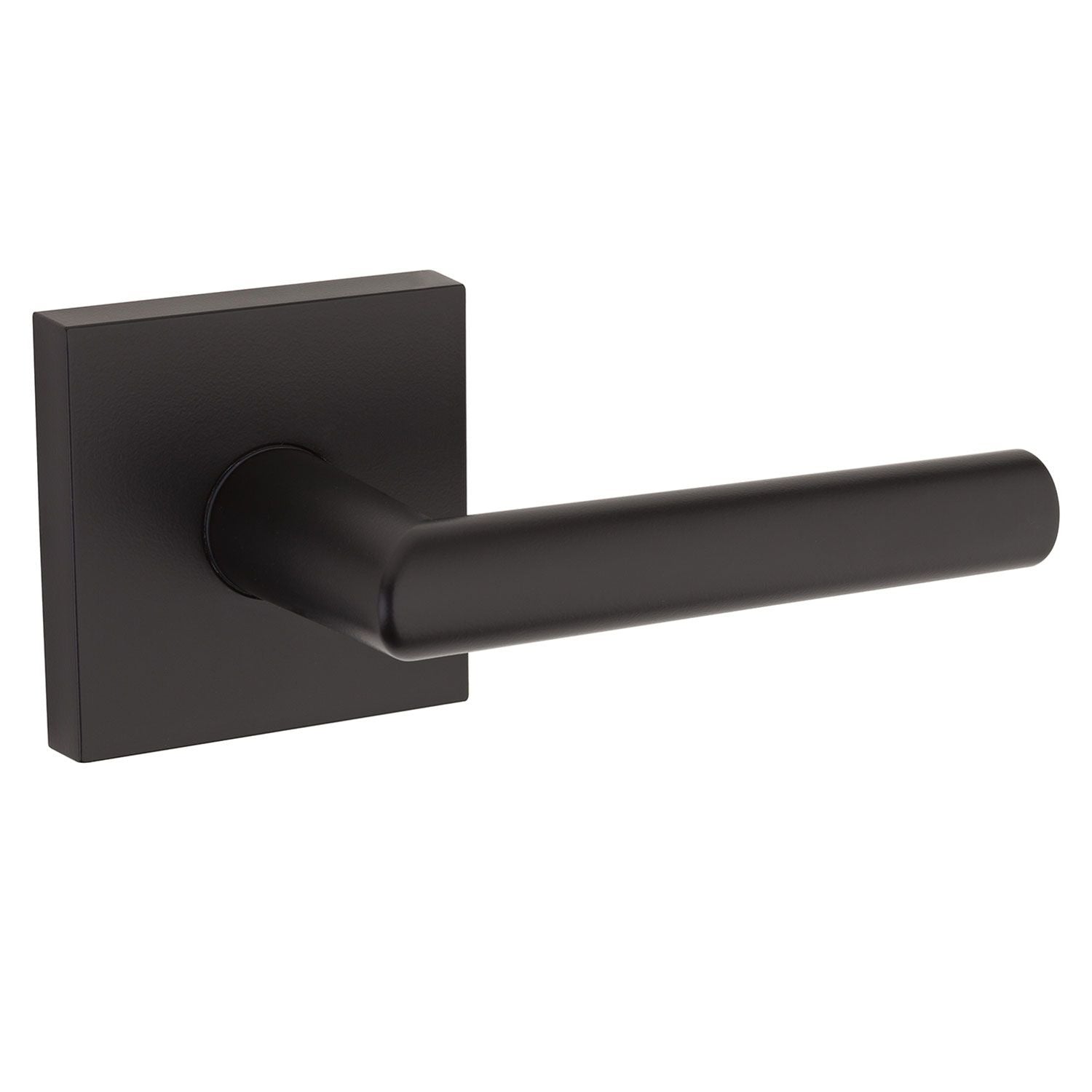 KWIKSET Kwikset 973MILSQT-514 Dummy Lever Trim Square Rose Matte Black