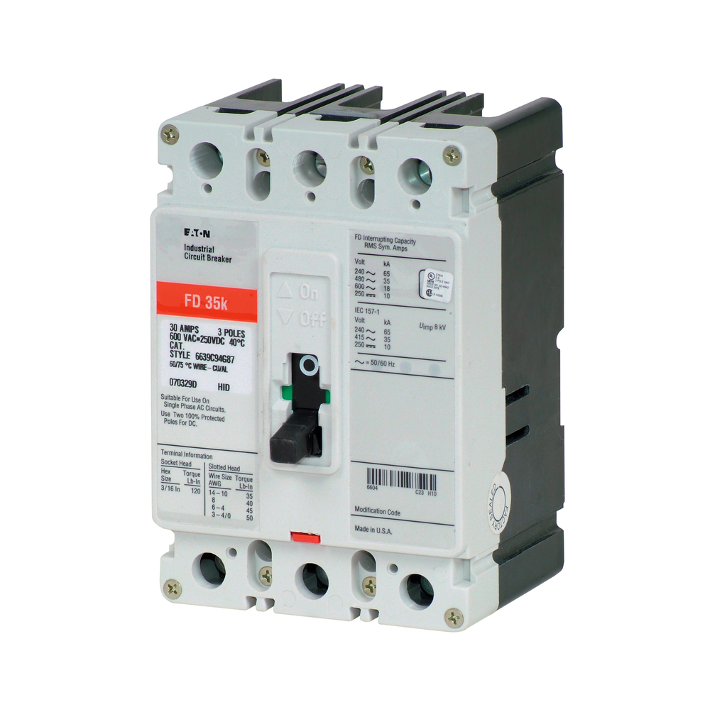 EATON FD3015 CIRCUIT BREAKERS