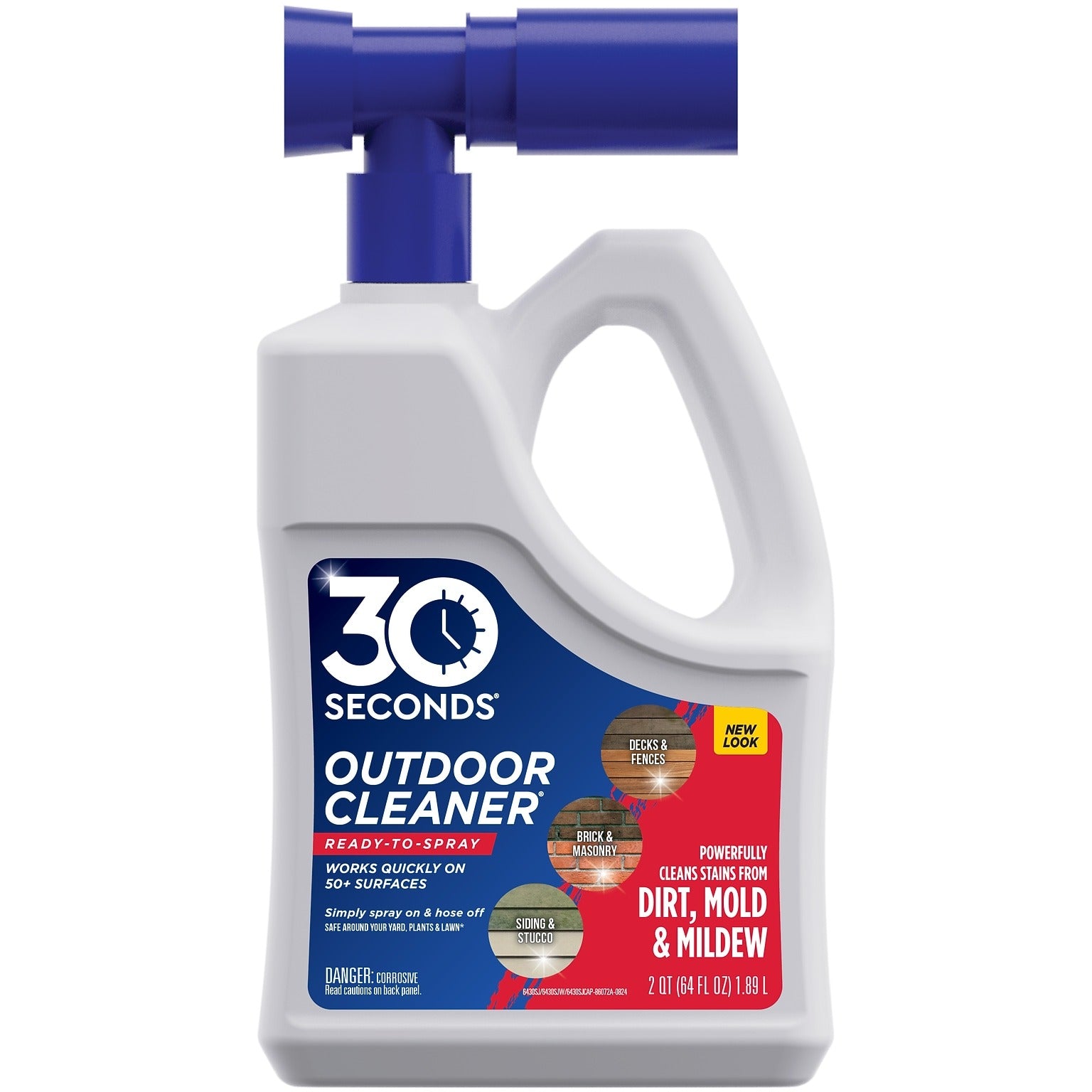 30 SECONDS 30 Seconds 6430SJ Outdoor Ready-to-Spray Cleaner 64 oz