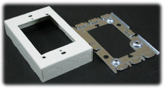 WIREMOLD Wiremold Company B-5 Outlet Extension Box Ivory 5 Pack