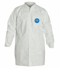 DUPONT Dupont TY216SWHXL003000 Disp Lab Coat Polyethylene XL PK30