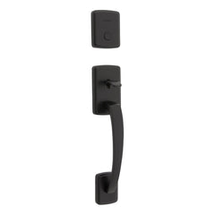 KWIKSET Kwikset 819BFHLIP-514 Dummy Exterior Handleset Matte Black