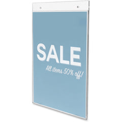 DEFLECTO Deflecto DEF68201 Wall Mount Sign Holder 8.5 x 11 (Portrait)