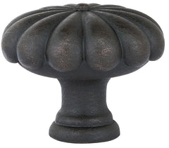 EMTEK Emtek 86230MB Fluted Cabinet Knob Medium Bronze