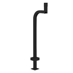 PEDESTAL PRO Pedestal Pro Llc 22PE1-2NIP-01-CRS 48 Inch Steel Gooseneck