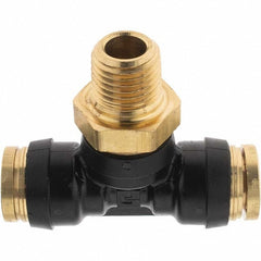 PARKER Parker PF-00077 Male Swivel Branch Tee 3/8 in Od 1/4 in Mnpt
