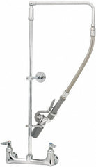T&S BRASS Ts Brass B-0131-BC Wall Mount Pre Rinse Faucet Assembly