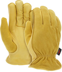 MCR SAFETY Mcr Safety 3555L Fleece Lined Select Grade Deer Drivers Gloves Large (Pair)