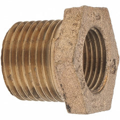 MERIT BRASS Merit Brass XB114-0806 Brass Pipe Bushing 1/2 X 3/8 in