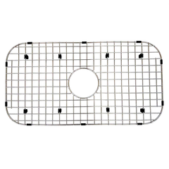 DAKOTA Dakota Plumbing Products GSR-BG3018 Bottom Grid Brushed Nickel