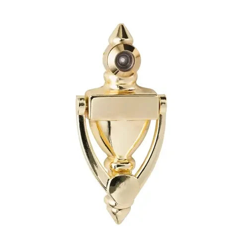 PAMEX Pamex DD01-K160PB Door knocker 4 inches high (160 degree viewer)