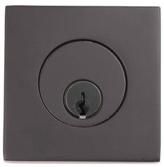 EMTEK Emtek 8469US10B Square Single Cylinder Deadbolt Oil Rubbed Bronze