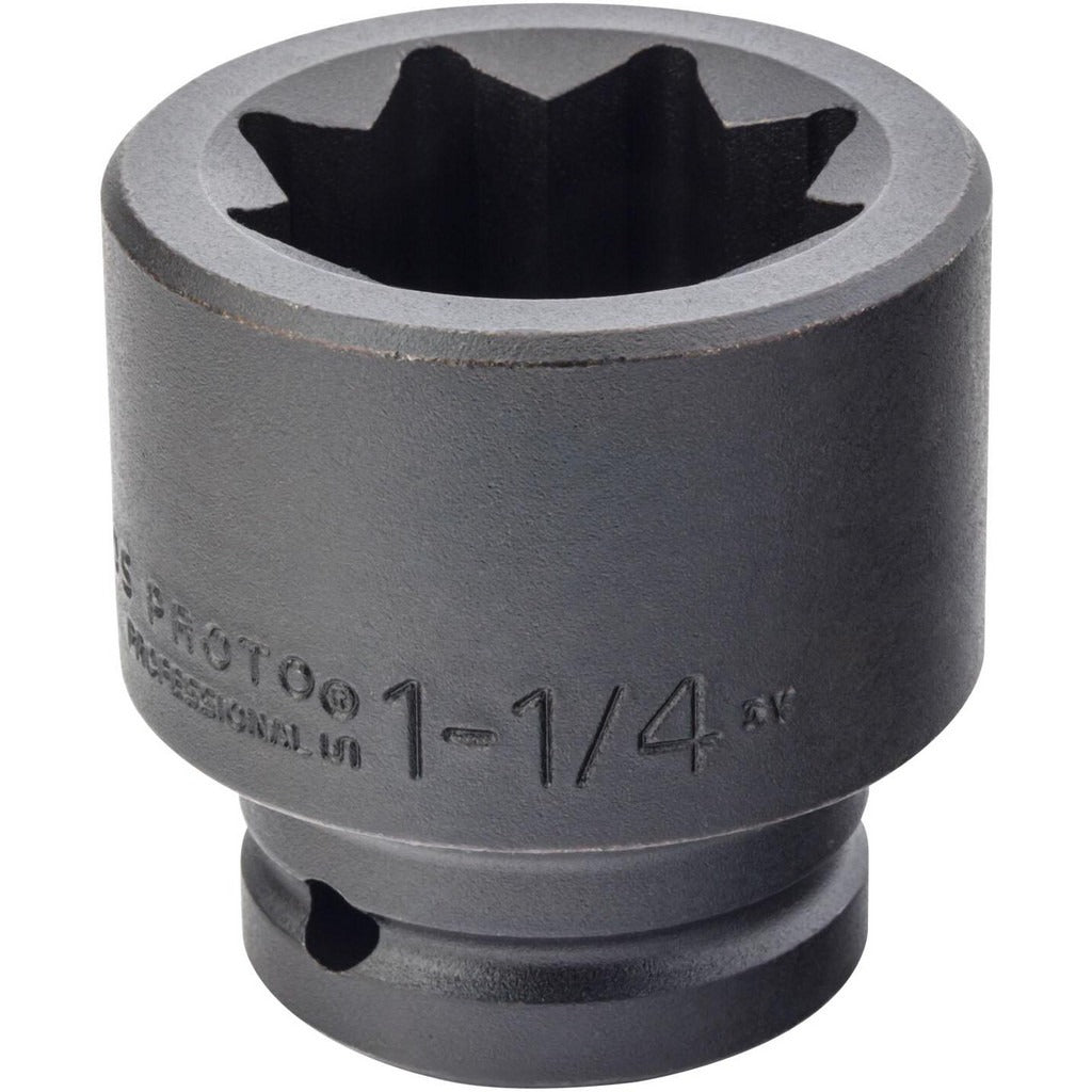 PROTO Proto J07520S Impact Socket 3/4 in Drive 1-1/4 in 8-point