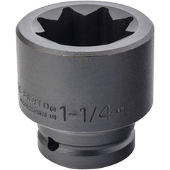 PROTO Proto J07520S Impact Socket 3/4 in Drive 1-1/4 in 8-point
