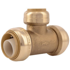 RWC Rwc U416LF Brass Reducing Tee Push-fit 1x1x3/4 in