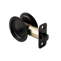 PAMEX Pamex PF2910 Privacy Round Sliding Door Lock Matte Black