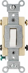 LEVITON Leviton S02-CS415-2WS 4-way Toggle Switch 15A 120/277V