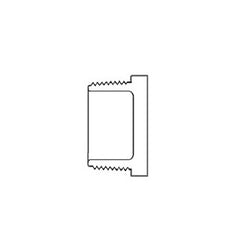 DURA PLASTIC Dura Plastic PVC40PLMIP112 Pvc Sch 40 Male Plug 1-1/2 in
