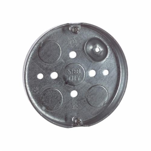ABB ABB 56111 Ceiling Fan Box Steel 6 cu-in Capacity 1 Outlets 4 Knockouts