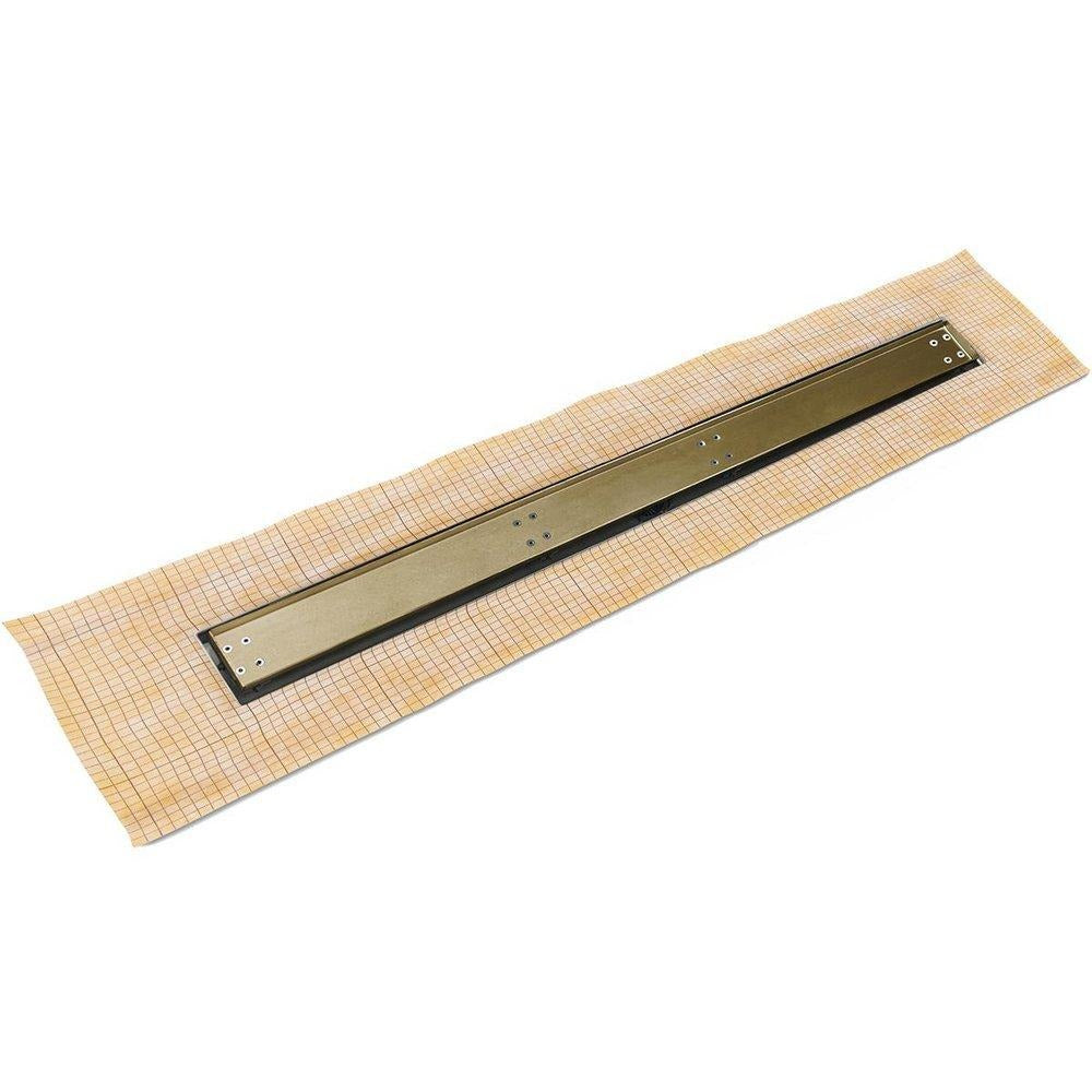 INFINITY DRAIN Infinity Drain FCSTIF6542SB FCS Series Complete Kit Tile Insert Frame 42 in IFCSTIF6542SB