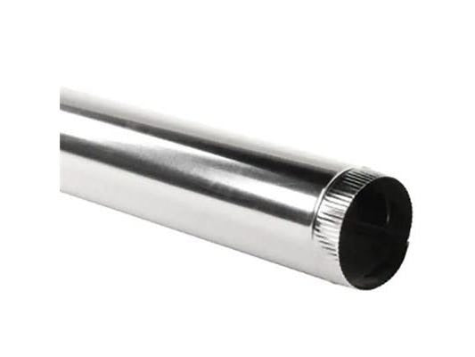 LUKJAN Lukjan rp010926024 Round Smoke Pipe 9x24 Inches 26GA