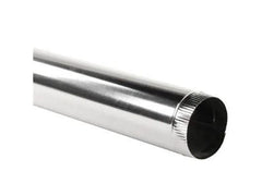 LUKJAN Lukjan rp010926024 Round Smoke Pipe 9x24 Inches 26GA