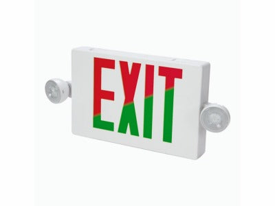 COOPER LIGHTING SOLUTIONS Cooper Lighting APCH7R Led Exit Emergency Sign 120 277V