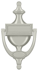DELTANA Deltana DKR75U15 Door Knocker Victorian Rope Satin Nickel