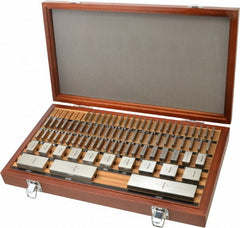 MITUTOYO Mitutoyo 516-401-26 Gage Block Set 81 Pc Steel Grade 00