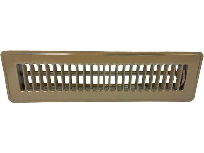 HART & COOLEY Hart Cooley 10712 Floor Register 2-way 2x12 Steel