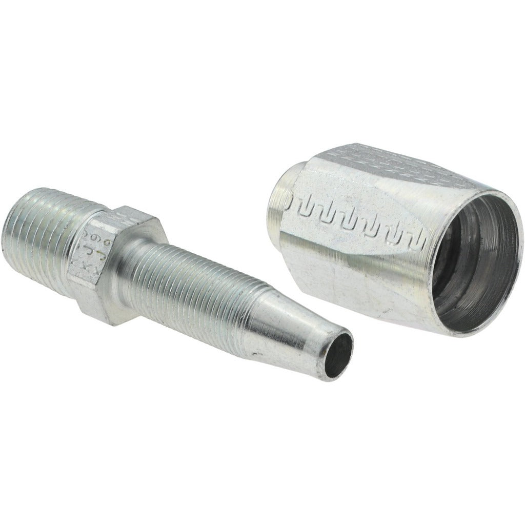PARKER Parker KP61658 Reusable Hose Male Fitting 1/4 Npt