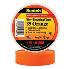 3M 3M 35 Orange Electrical Tape Orange 7 Mil 3/4 in X 66 Ft 600V