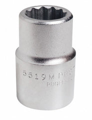 PROTO Proto J5527M 27mm 3/4 Drive 12-point Hand Socket