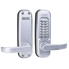 LOCKEY Lockey 1150SCMG Keyless Lever Lock Satin Chrome Marine Grade