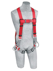 3M 3M 1191207 Protecta PRO 2X Full Body Vest Style Harness With Back and Side D-Rings Pass-Thru Leg Strap Buckle