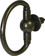 HILLMAN Hillman Fasteners 122214 Decorative Screw Ring Antique Brass 2 Pack