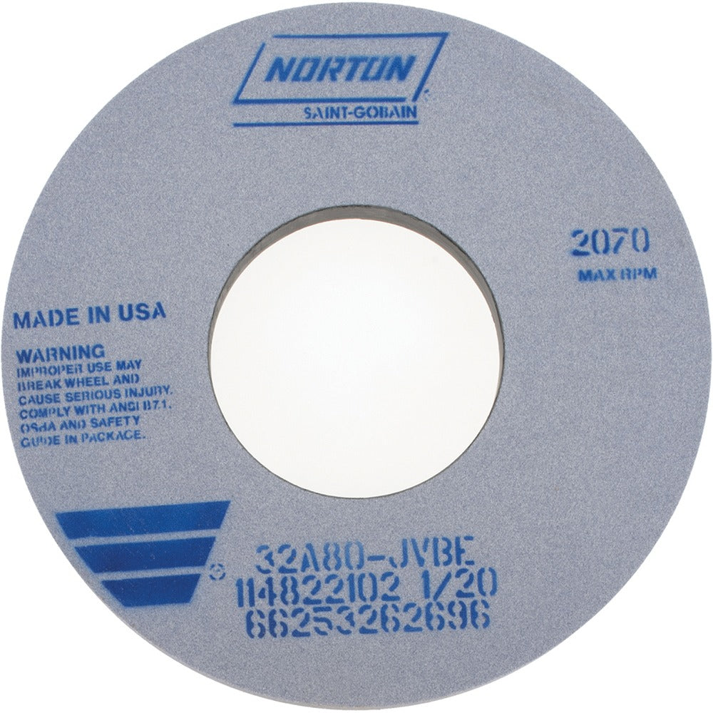 NORTON Norton 66253262696 Surface Grinding Wheel 12in 80 Grit