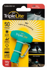 TRIPLELITE Triplelite Llc TL050-PST-01 Led Keychain Flashlight Teal