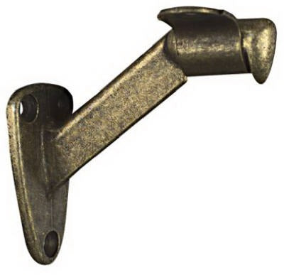 NATIONAL HARDWARE National Mfg N159-566 Handrail Bracket Antique Brass 5-pack