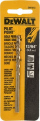 DEWALT Dewalt Accessories DW1913 Pilot Point Drill Bit 13/64 in