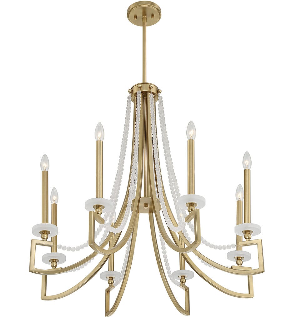 SAVOY HOUSE Savoy House 1-8804-8-322 Helen 8 light chandelier ceiling light 480W 32 inch