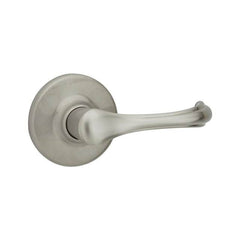 KWIKSET Kwikset 200DNL-15 Dorian Lever Passage Door Lock Satin Nickel