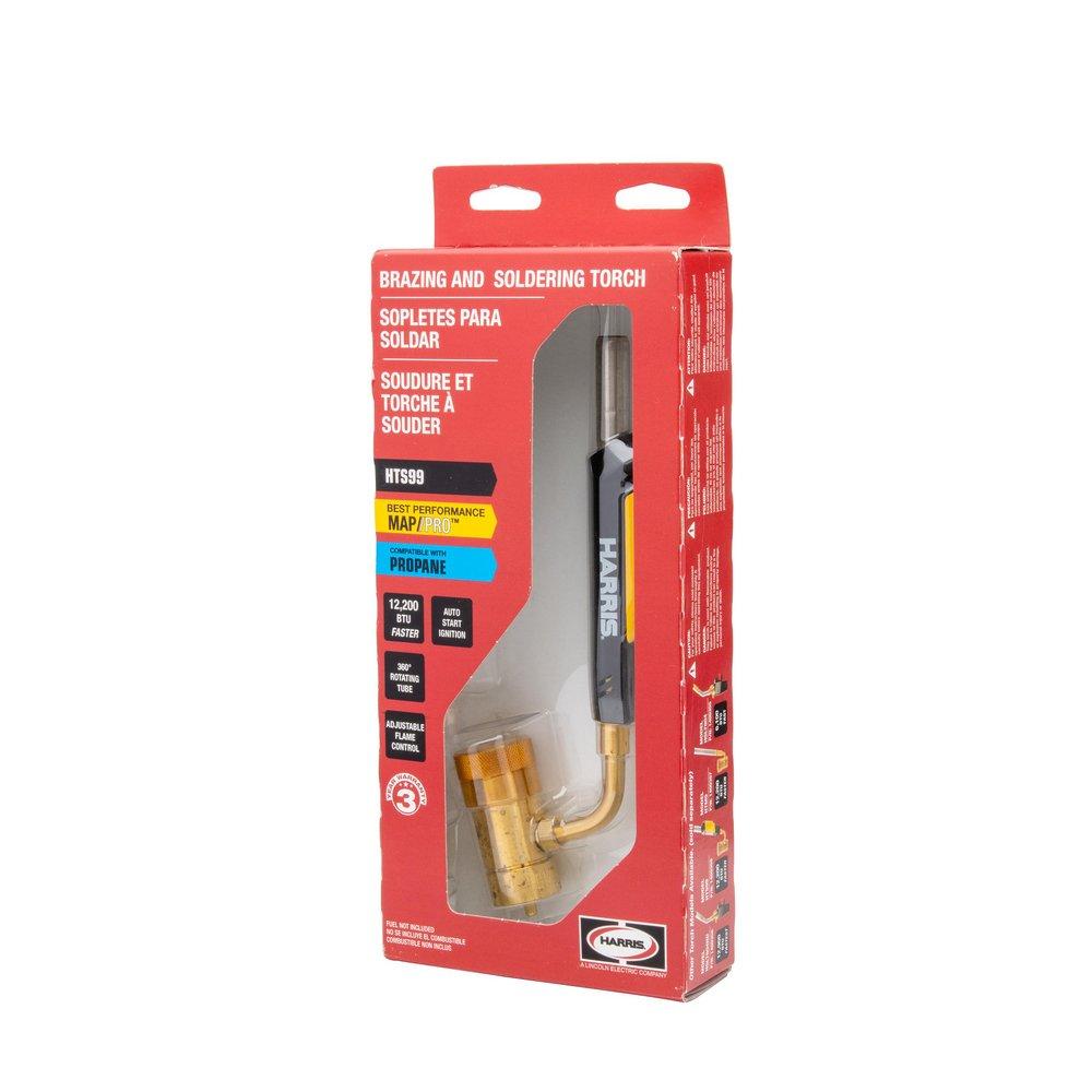 HARRIS Harris 1400359 Adjustable Swivel Torch Heavy Duty Single Auto Ignite