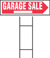 HILLMAN Hillman Fasteners 842228 Arrow Garage Sale Sign 6x24