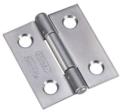 NATIONAL HARDWARE National Mfg N348-979 Tight Pin Hinge 1.5in Ss 3 Pack