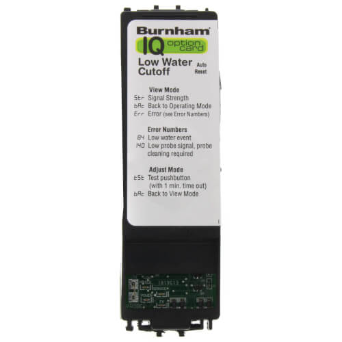 BURNHAM Burnham 102711-01 Low Water Cutoff Kit Auto Reset Boiler Safety Component