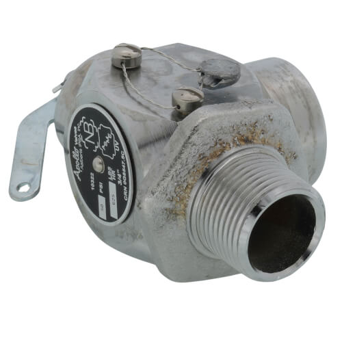 APOLLO VALVES Apollo Valves 10-322-P50 Safety Relief Valve 3/4 Inch 50 PSI Polished Chrome