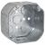Raco 165 Octagon Box, 21.5 cu-in, 4 in Dia X 2-1/8 in D